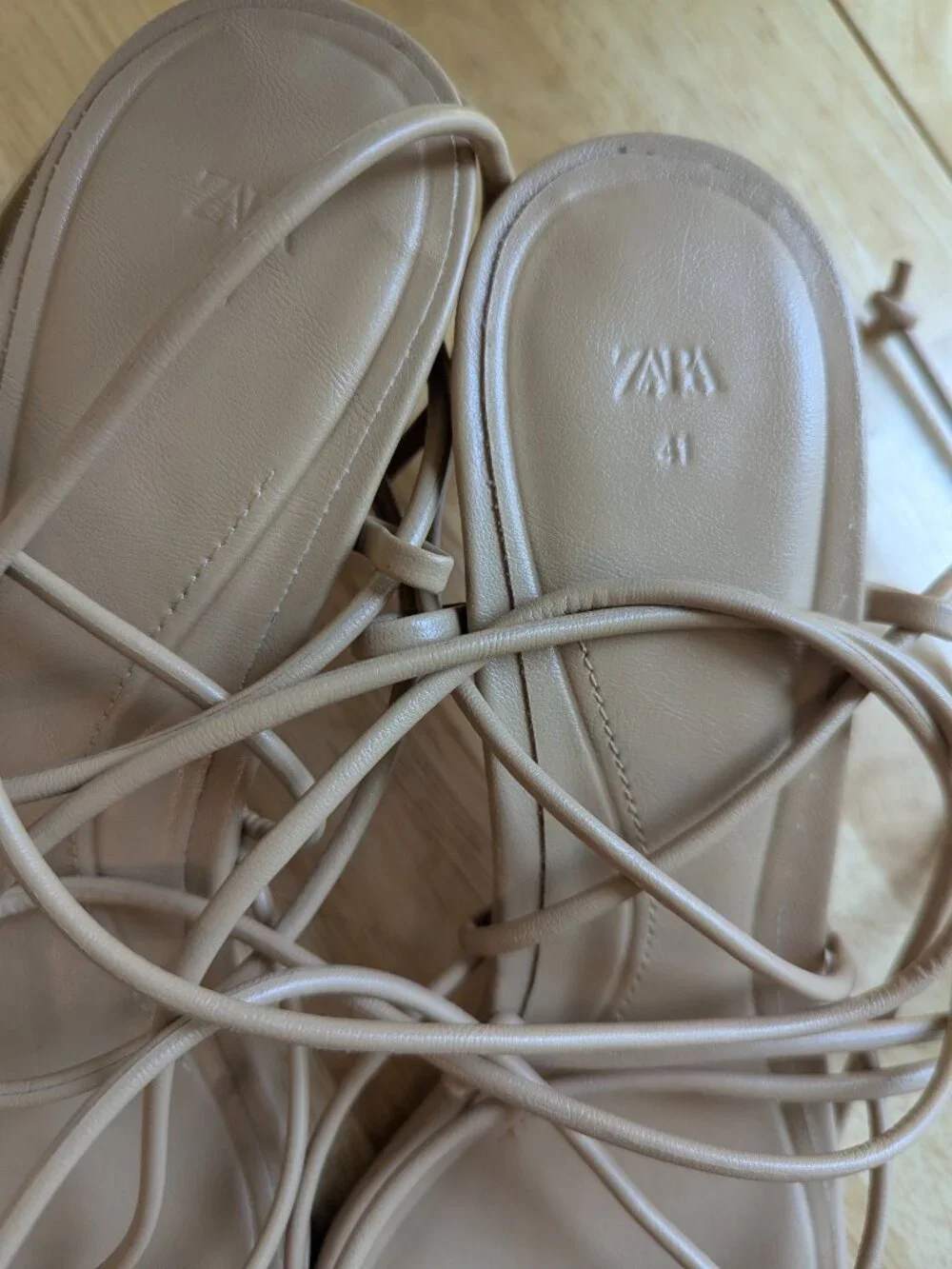 Zara Strappy Kitten Heels - Picture 13 of 15
